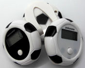 ABS Step Counter Pedometer White and Black Round Personalized Pedometers