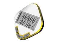 ABS Yellow Step Counter Pedometer With Pause Function Works in Pocket