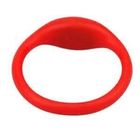 205mm harmless debossed red embossed  design silicone wristbands watch for Business Gift