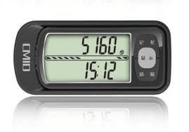 Mini vertcall 3D g-sensor pedometer Steps calories with OOHS, CE