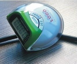 ABS material Step Counter Pedometer with extra large LCD and Step Count function