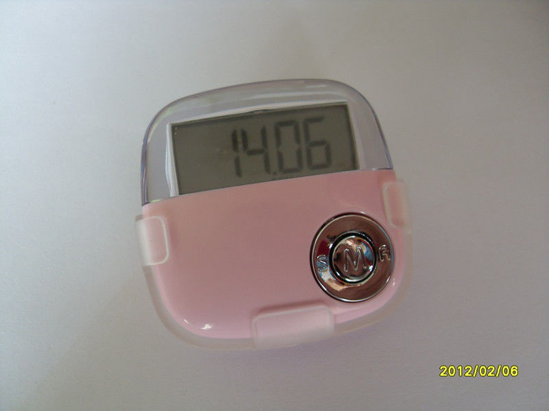 Step count / calories / distances pedometer function Calorie Counter Pedometer
