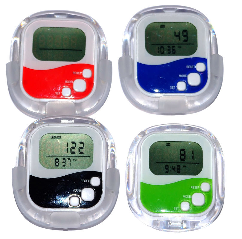 Digital Clock SILENT 3D G18 Pedometer Steps Calories With Customized Logo