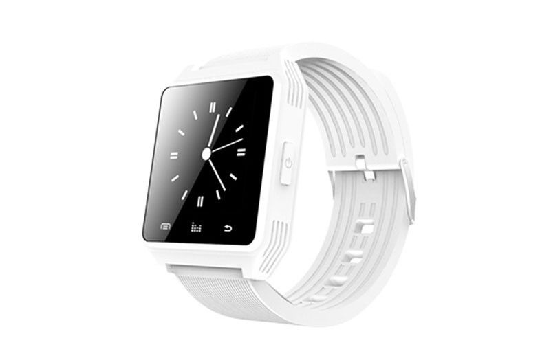 Casual White Cellphone Bluetooth Smart Wrist Watch With Remote Control Picture