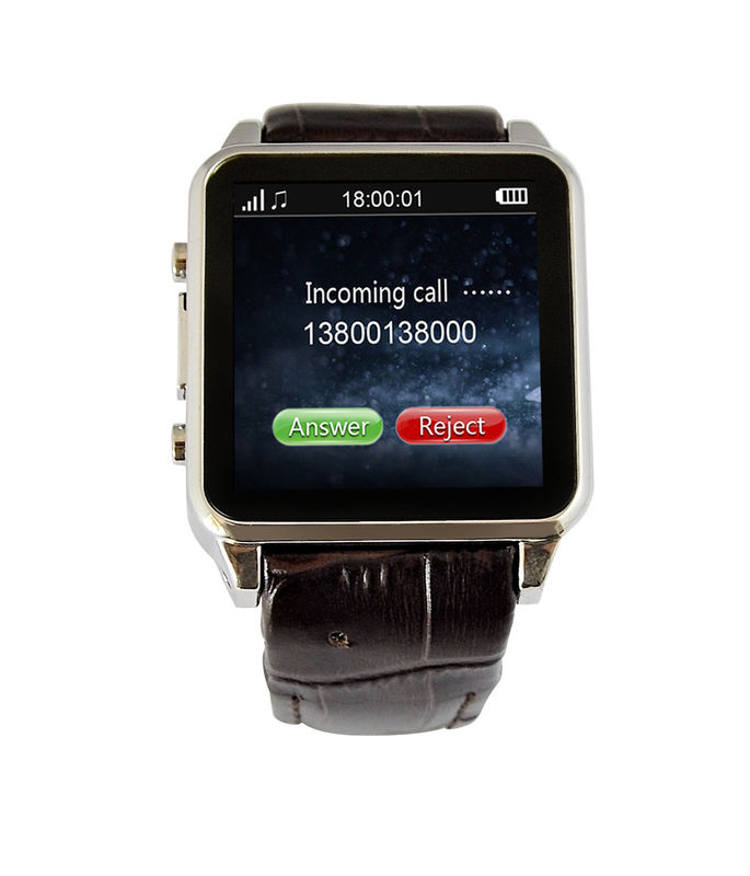 Cell Phone Android Smart Wrist Watches with bluetooth Pedometer / Sleep Monitor