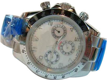 Metal Strap Men Quartz Watch Analog Time Display Business Watch