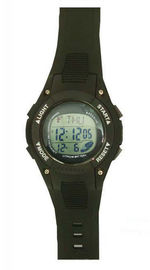 Germany Radio Control Men Multifunction Digital Watch Metal Case