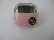 DC1.5V Pink Calorie Counter Pedometer with CE, ROHS