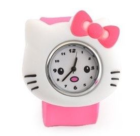 Cute Silicone Wristband Watch , Silicone Wristband Children Wrist Watch