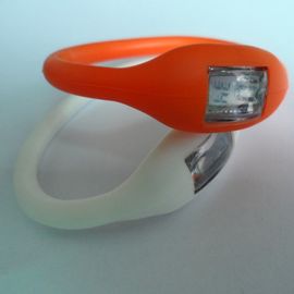 Environmental Silicone Wristband Watch With Electronic Drive , Anti - Vibration