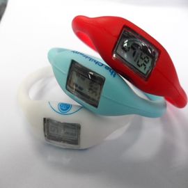 Healthy Silicone Wristband Watch Anion Quartz Wrist Watch For Body`s Electric Balance