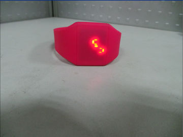 1ATM waterproof Silicone Wristband Watch with Time / Calendar / Chronograph / Alarm