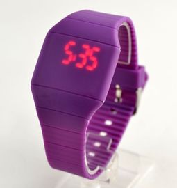 Touch Screen Watch Blinking Silicone Wristband Watch With Custom Logo