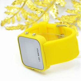 Colorful Silicone Wristband Watch Digital Watch For Ladies / Kids / Woman