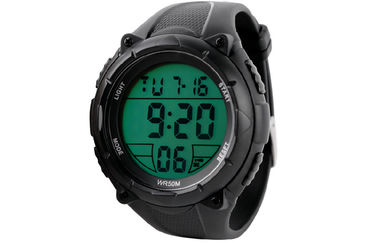 LCD EL Backlight Multifunction Digital Watch 3 ATM Water Resistant
