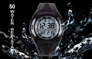 Multifunction Digital Watch Military Men 3 ATM LCD Wrist Watches