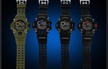 EL Backlight Daily Alarm Sport Watch 12 / 24 hour Mans Digital Watches