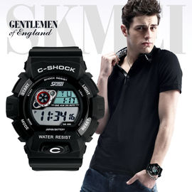 5 ATM Multifunction Digital Watch Water Resistant , LCD Wrist Watch