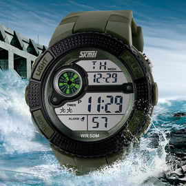 Japan Movement Multifunctional Digital Watches , Outdoor Sport Wrist Watch
