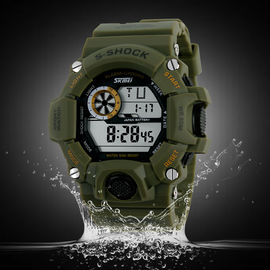 50M Depth Water Resistant Multifunction Sport Digital Watch For Mans