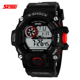 50M Depth Water Resistant Multifunction Sport Digital Watch For Mans