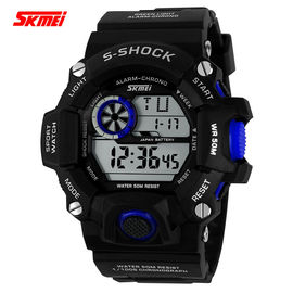 50M Depth Water Resistant Multifunction Sport Digital Watch For Mans