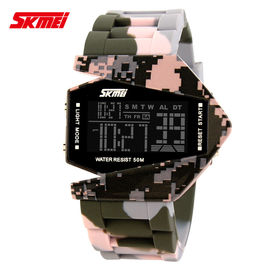Skmei Brand Airplane Camo Multifunction Digital Watch In Stock