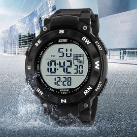 Big Time Display Multifunction Digital Watch , Big Wrist For Male