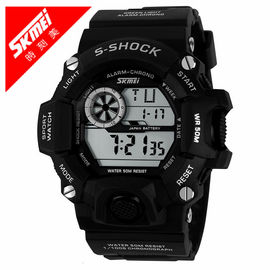 Water Resistant 30M Multifunctional Digital Watch , LCD digital Watch