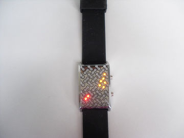 Soft Customized LED Silicone Wristband Watch Waterproof Anti-dirty