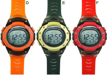 Germany Radio Control Men Multifunction Digital Watch Metal Case