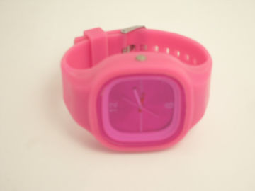 New Stylish Brightly Comfortable Quartz Silicone Jelly Watch 