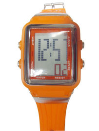 Multifunction Mens LED Digital Sport Watches With 1/100 Stopwatch