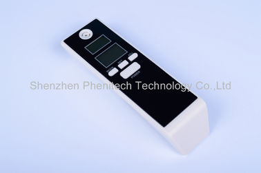Professional Black Digital Breath Alcohol Tester / Breathalyzer with Double LCD Display