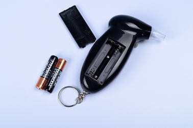 High Accurate Red Backlight LCD Breath Alcohol Testing Equipment For Police