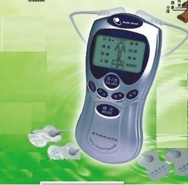 Small Electric Pulse Therapy Machine Tens Massager with Blue Light  , LCD
