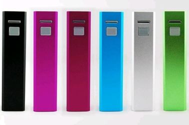 Universal Lipstick Mini Power Bank 2600mah For Mobile Phone /  Ipod