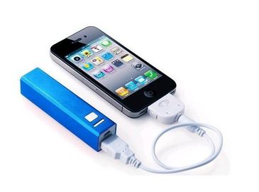 Universal Lipstick Mini Power Bank 2600mah For Mobile Phone /  Ipod