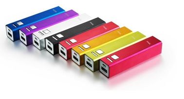 Universal Lipstick Mini Power Bank 2600mah For Mobile Phone /  Ipod
