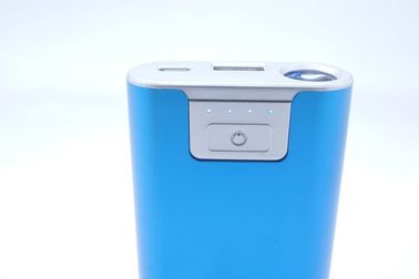 Digital Camera Metal USB Portable Power Bank 6600mAh With LED Torch