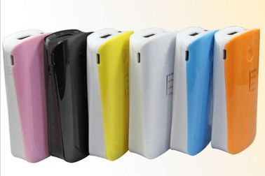 Professional Travel 4400mAh USB Portable Power Bank For Cell Phone , Ipad