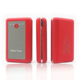 Universal ABS Cylinder Power Bank For Smartphone , White / Blue / Red