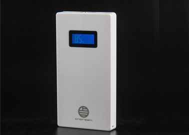 White Universal  Portable 5000mAh power bank for smartphones and tablets