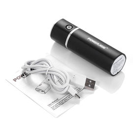 Round Tube Thin Portable Power Bank 5000mAh For Samsung Galaxy S5 LG G3