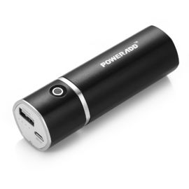 Round Tube Thin Portable Power Bank 5000mAh For Samsung Galaxy S5 LG G3