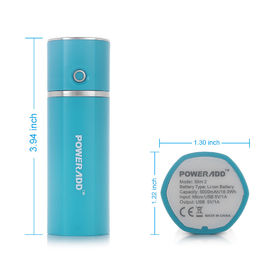 Mini Tube Pocket 5000mAh Multi Function Power Bank of Li-Polymer battery
