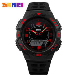 2 Times Zone Analog Digital Wrist Watch With Customize Brand Logo