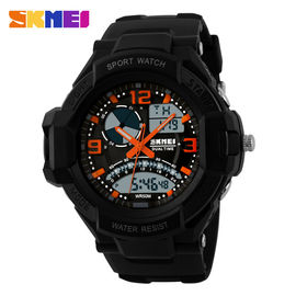 Mens Multifunction Digital Watch , Analog LCD Chronograph Sport Quartz Wrist Watch