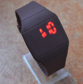 Unisex  LED Digital Wrist Watch Black For Christmas Gift , Faceless Bracelet LED Watch