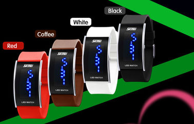 Unisex LED Digital Wrist Watch , Water Resistant Electronic Watch